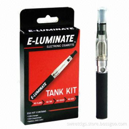 $4 eGo CE4 Refillable E-cigarette, Sized 14 x 155mm